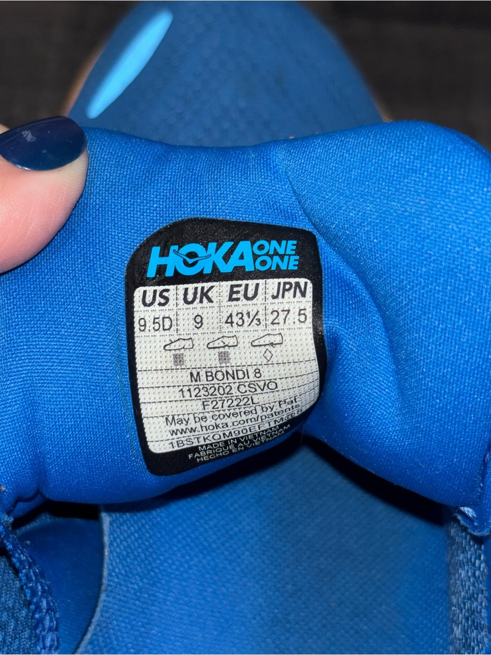 Hoka Men's Bondi 8 SZ 9.5 - Picture 2 of 13
